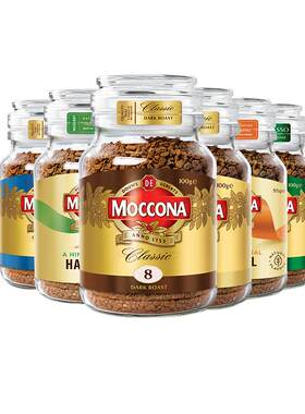 【百亿补贴】摩可纳moccona咖啡 8号深度100g小摩瓶速溶咖啡冻干
