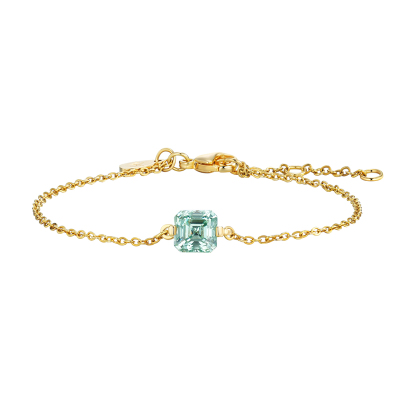 森吾一克拉彩色莫桑钻手链