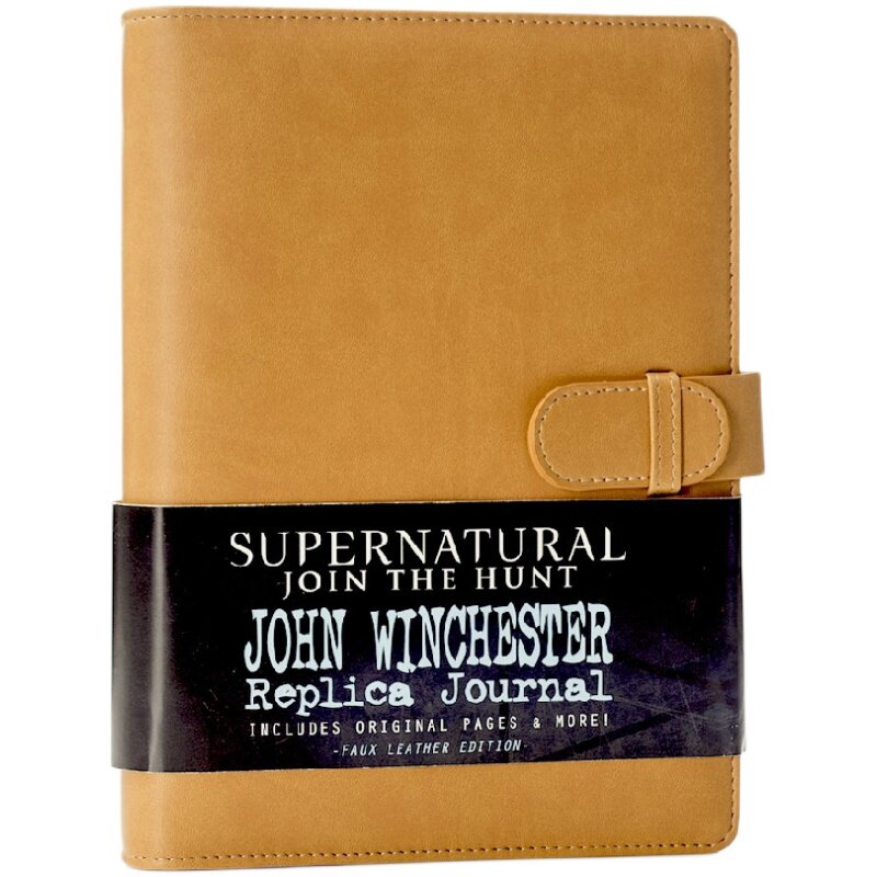 美国正版SPN邪恶力量supernatural剧集猎魔john老爸日记本周边