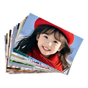 富士洗照片冲印打印冲洗相片做成相册洗手机里的照片6寸5塑封过塑