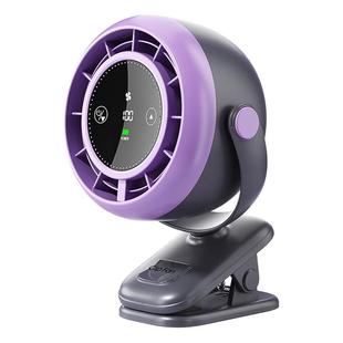 夹式小风扇小型桌面电风扇宿舍静音办公室桌上2025年新款可夹子降温神器充电工位床上usb迷你学生上课超强力