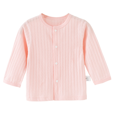 纯棉A类上衣薄款婴儿长袖空调服