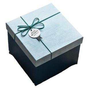 礼物盒大号礼盒包装盒正方形礼品盒送男生生日盒子手提盒礼盒空盒