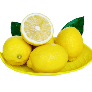 柠聚园四川安岳黄柠檬新鲜水果一二三级当季整箱皮薄独立包装柠檬