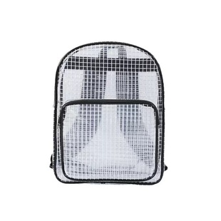 PVC无尘包透明防静电无尘包工具包洁净室网格收纳背斜跨单双肩包