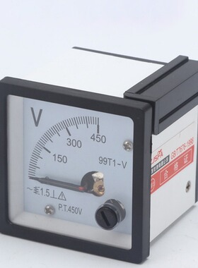 厂家供应电工板表99T148电流电流*表头测量仪表48cm指针式电压表
