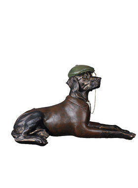 美式乡村个性创意拟人复古动物