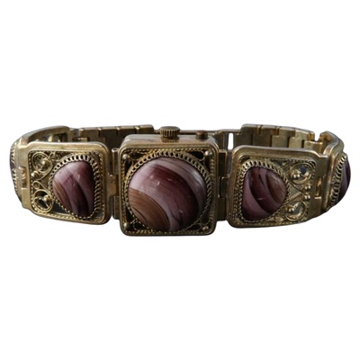 海外代购老式机械珐琅装饰