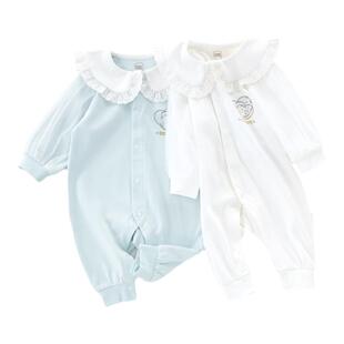 【女宝宝爬服】麦拉贝拉婴幼儿连体哈衣春秋季女宝宝爬服