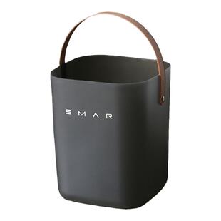 提手垃圾桶家用厨房客厅卫生间卧室厕所办公室收纳桶卫生桶垃圾筒