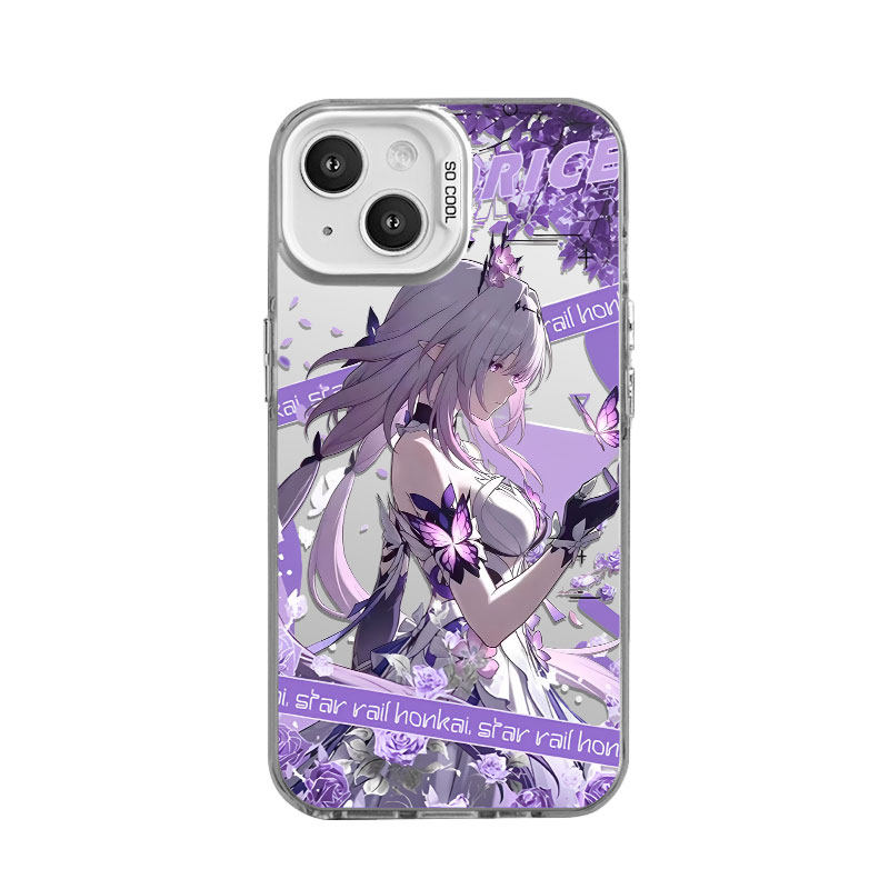 崩坏星穹铁道手机壳遐蝶适用苹果17彩银phone16流萤小米17红米K80至尊华为mate70荣耀一加ace5防摔iqo