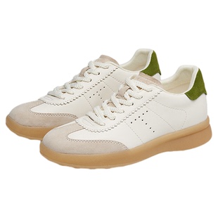 蹀愫2025年秋冬新款内增高4CM休闲板鞋拼色百搭德训鞋TA65324-51