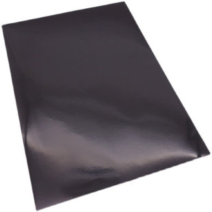 a4单面黑色亮面激光焊接机激光调光测试纸YAG激光器振镜封装测试