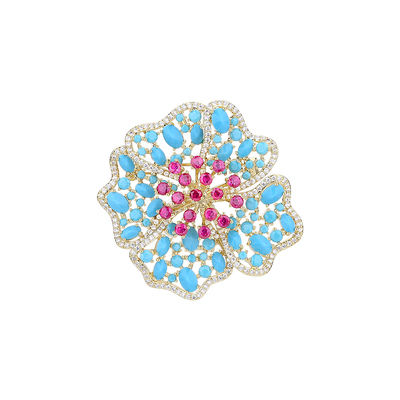 Abenheart复古宫廷风高档女胸针