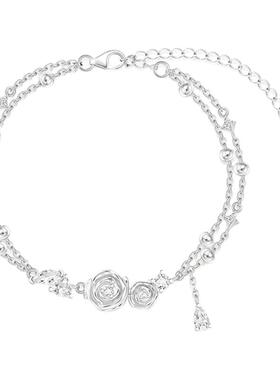 KOOKISS盛放玫瑰双层叠戴手链