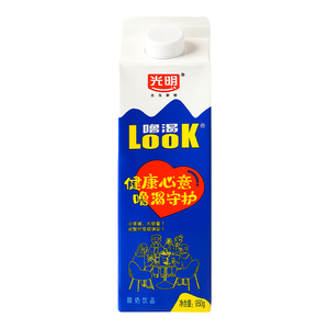 光明look酸奶餐厅超市同款