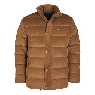 Barbour Crested Cord男士秋冬英伦校园风保暖横纹绗缝夹克