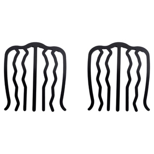 懒人盘发神器丸子头插梳发梳发簪倒插发卡U形空姐发夹夹子头饰女