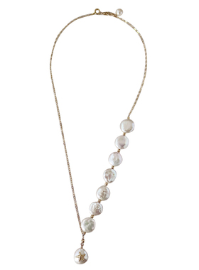 junjun自制强光巴洛克珍珠项链