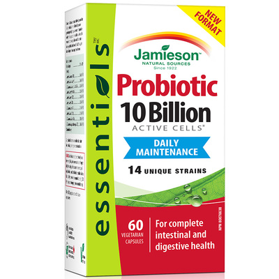 保税直发/加拿大进口jamieson健美生100亿益生菌60粒Probiotic