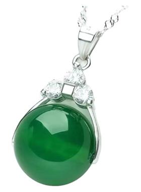 天然镶嵌项链水晶玛瑙玉吊坠包邮