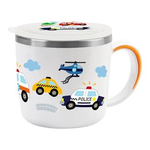 儿童水杯不锈钢家用316专用杯防摔直饮喝水杯子带盖宝宝幼儿园男