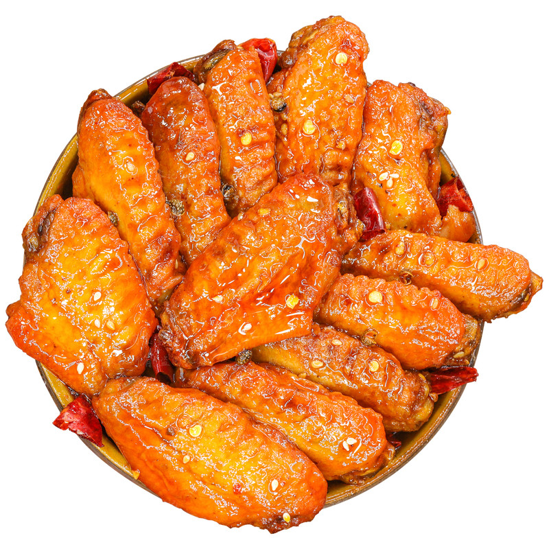 椒麻鸡中翅肉质鲜嫩麻辣爽口解馋
