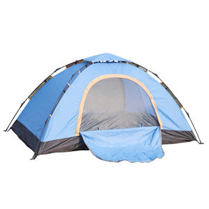 单人帐篷户外野外野营自动速开便携超轻1人防暴雨钓鱼登山室内小