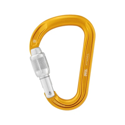 PETZL/攀索ATTACHE 新款锁扣 梨形主锁 攀岩登山扣户外快挂
