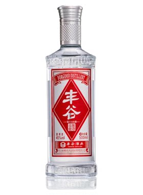 四川丰谷酒 淡雅曲酒 500ml瓶浓香型45度白酒 瓶装酒正品特惠