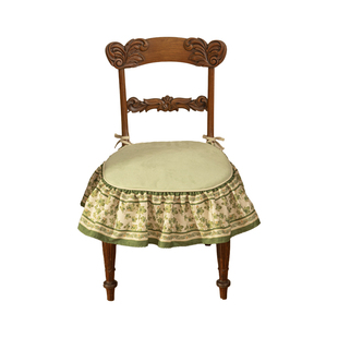 蜡笔派坐椅垫法式新中式餐厅座椅椅子垫子防滑保暖加厚通用垫A