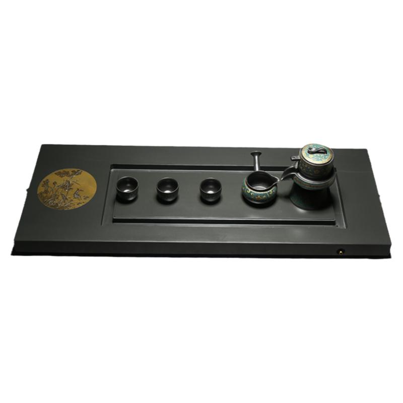茶盘天然石头大型素池湿泡茶台