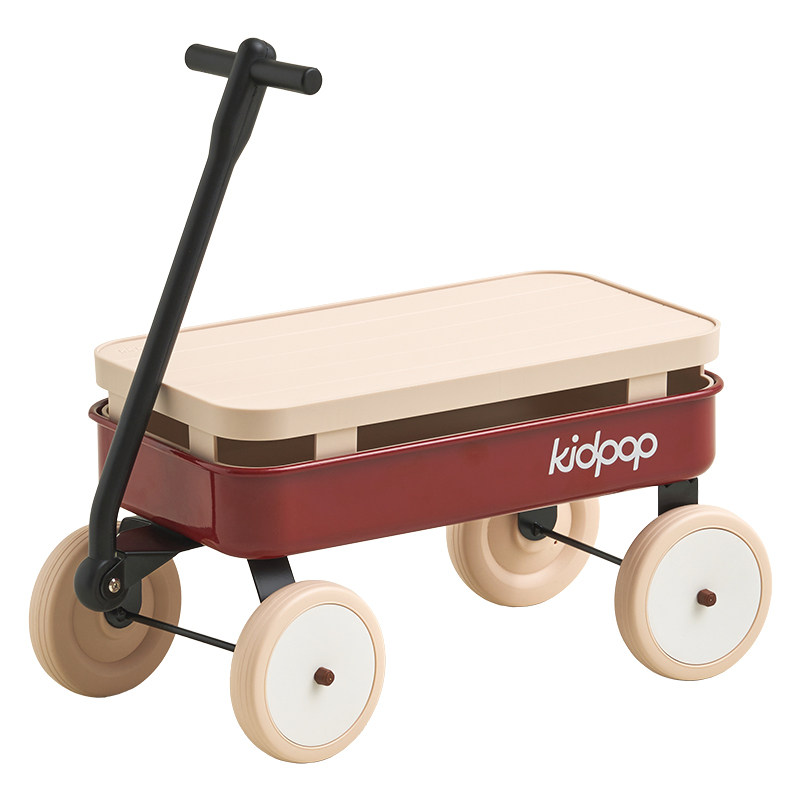 kidpop四轮拖车宝宝小推车玩具