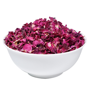 平阴玫瑰花瓣碎食用饮品烘焙装饰重瓣玫瑰干花瓣泡茶甜品玫瑰花茶