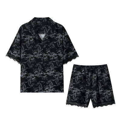 芬腾可安女莫代尔夏季睡衣家居服