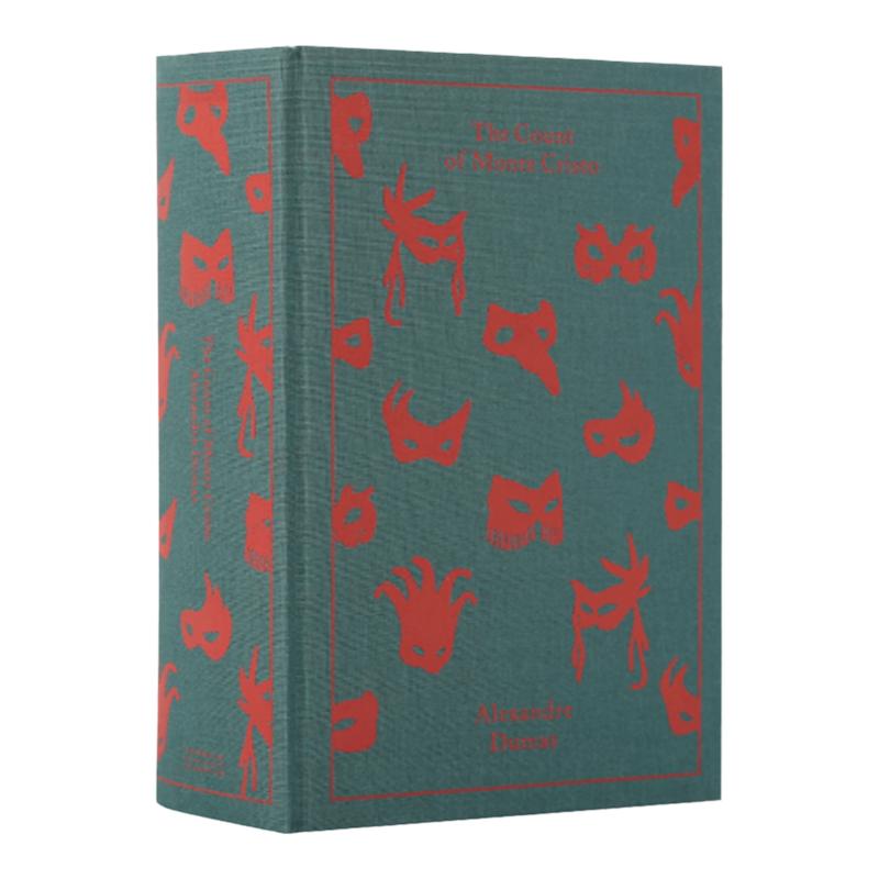 基督山伯爵 企鹅布纹经典 精装 英文原版 The Count of Monte Cristo 布面系列 Alexandre Dumas 英文版 进口英语原版书籍