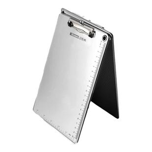 加厚铝合金书写板夹写字板夹资料文件夹点菜单夹子高档金属报价单A4夹板书写垫板多功能酒水单夹办公专用板夹