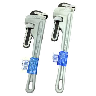 日本SUPER世霸管子钳进口小霸王铝合金喉钳水管钳AP-350E1824寸