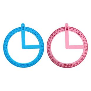 二年级活动角教具大号量角器360度演示器直角钝角锐角学生学习用