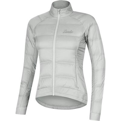 Santic森地客秋冬保暖骑行羽绒服女公路自行车骑行服外套上衣尤莉