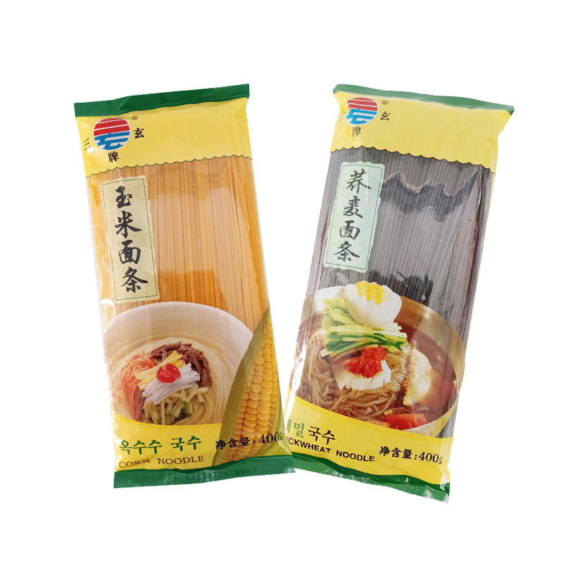 荞麦冷面干延边玉米面条纯黄玉米粗杂粮面条宝宝营养即食 1袋包邮