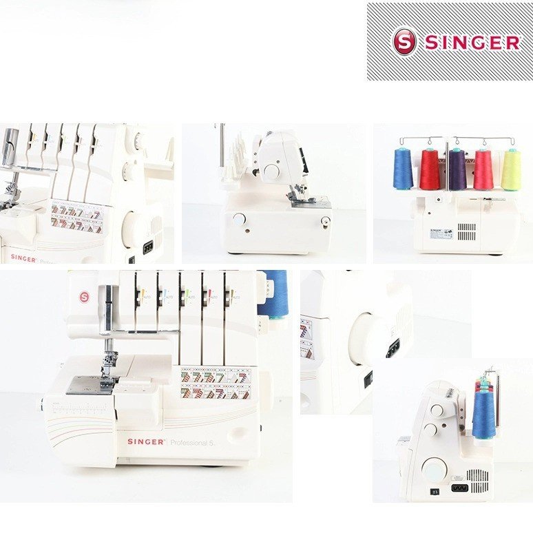 胜家缝纫机14T968DC家用五线绷包一体机多功能绷缝锁边密拷