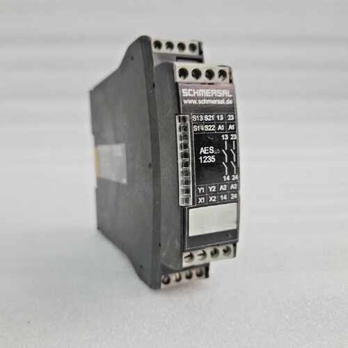 SCHMERSAL AES 1235 SAFETY RELAY FAST SHIP BY DHL/FEDEX