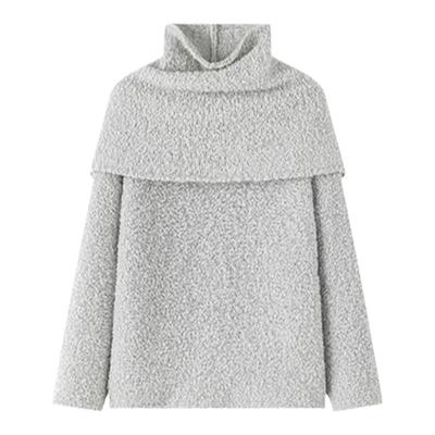 VIKTORIACHAN假日胶囊系列 亮丝脖套毛衣松紧腰半身裙套装