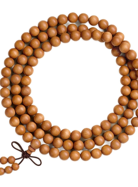 【护佑平安】天然桃木108颗手串