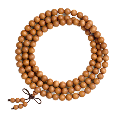 【护佑平安】天然桃木108颗手串