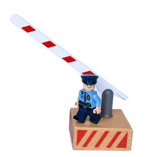 儿童交通闸道玩具 闸门停车场收费升降杆小区栅栏高速收费站路障