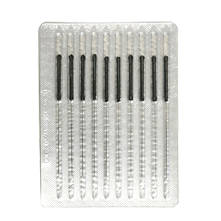 佳健导电塑柄针灸针一次性针灸专用针毫针非银针无菌中医用100支