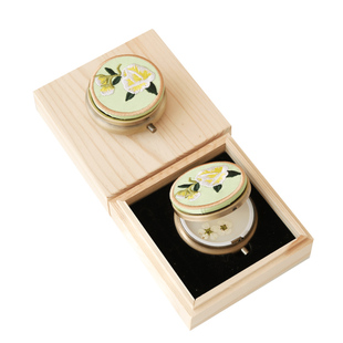 二苏旧局自然茉莉香清新花茶香膏固体香水涂抹淡香体清雅脱俗礼盒