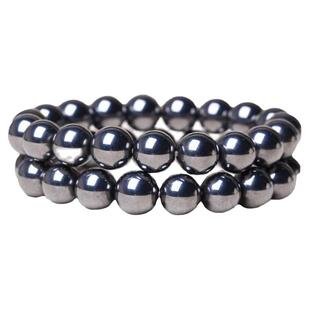 天然太赫兹能量石手链融冰驱寒气核磁调理身体送长辈男女钛赫手串